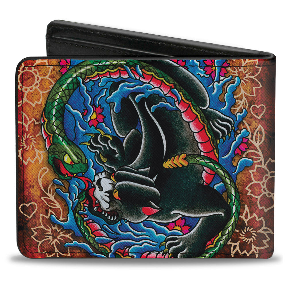 Bi-Fold Wallet - Tattoo Johnny-Panther