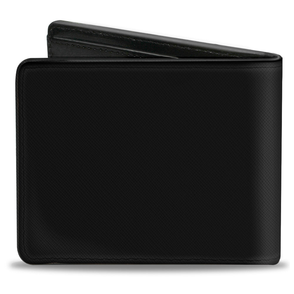 Bi-Fold Wallet - Barracuda Emblem Black Silver