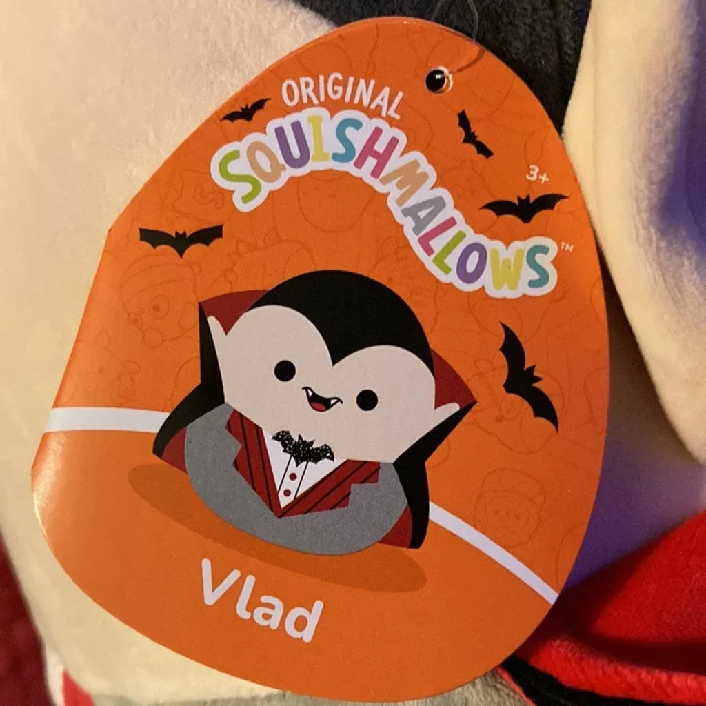 Squishmallows Vlad the Dracula Vampire 12" 2023 Halloween Collection Stuffed Plush