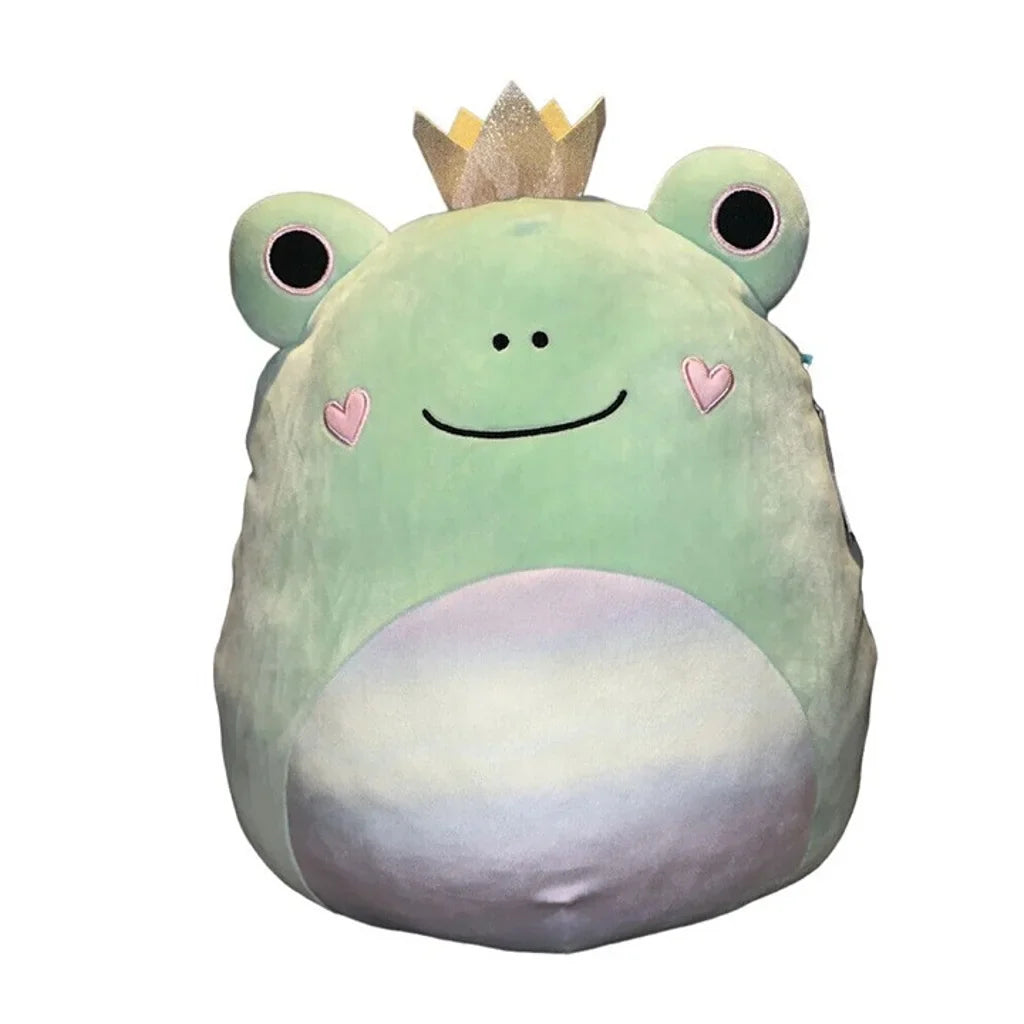 Squishmallows Fenra the Frog King with Exclusive Crown 16" 2023 Valentine's Collection Stuffed Plush