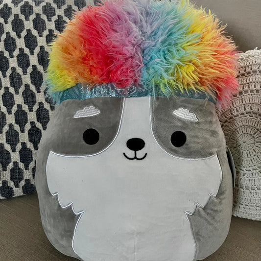 Squishmallows Ridge the Husky Squish-Doos 16 inch Stuffed Plush