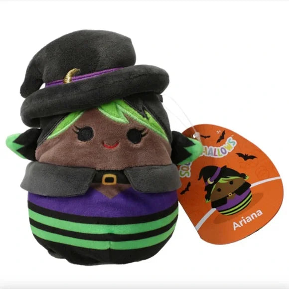 Squishmallows Ariana the Witch 4.5" Halloween Collection 2023 Stuffed Plush