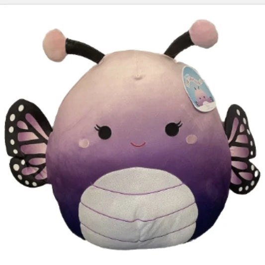 Squishmallows Rida the Monarch Butterfly 12" Stuffed Plush