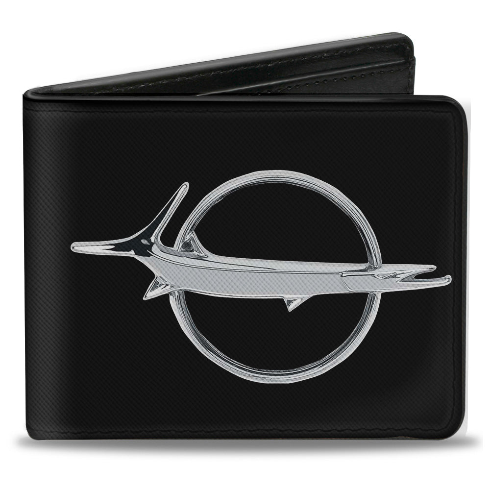 Bi-Fold Wallet - Barracuda Emblem Black Silver