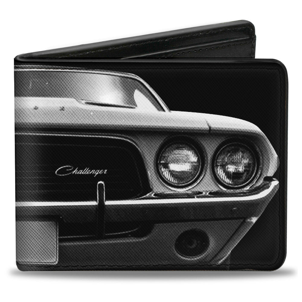 Bi-Fold Wallet - 1976 Challenger Black & White