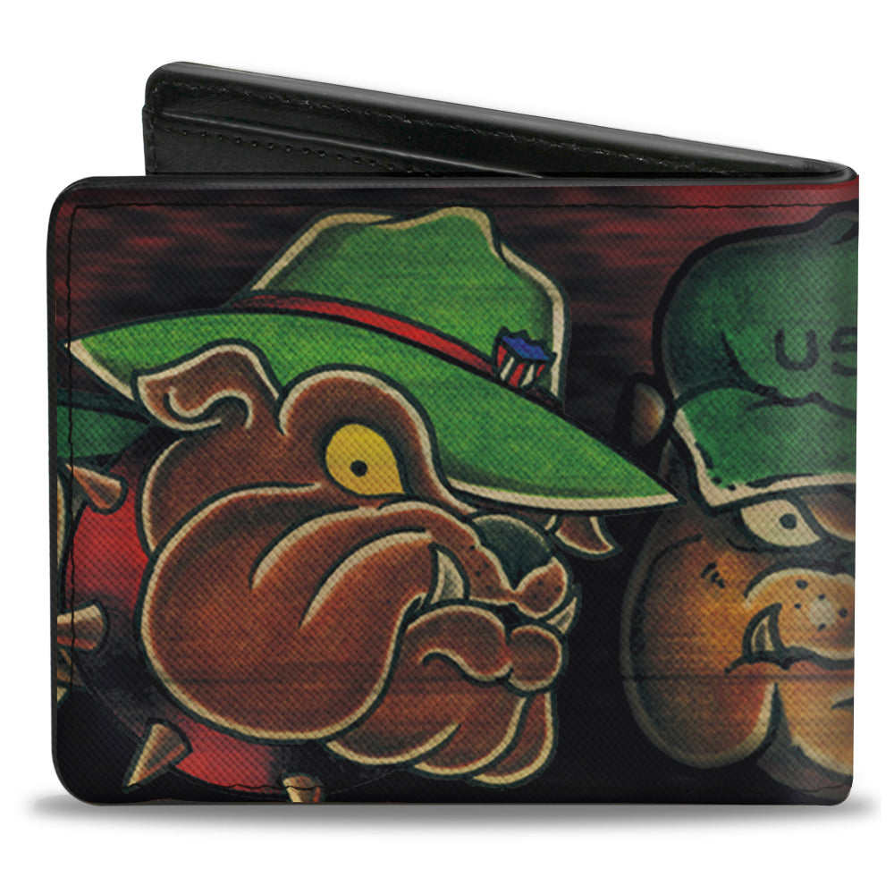 Bi-Fold Wallet - Tattoo Johnny-Bulldog