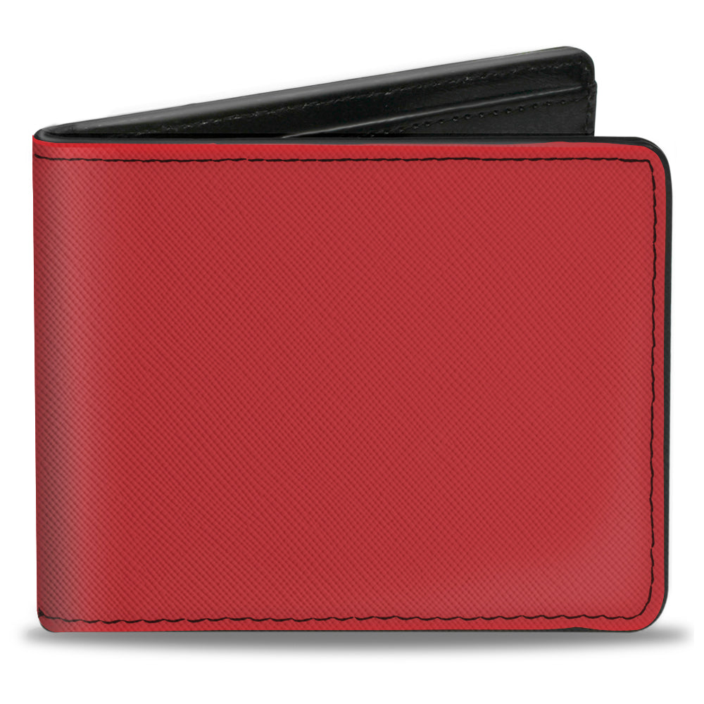 Bi-Fold Wallet - Christmas Red