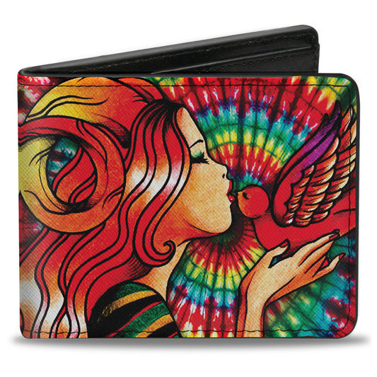 Bi-Fold Wallet - Tattoo Johnny-Bird Kiss