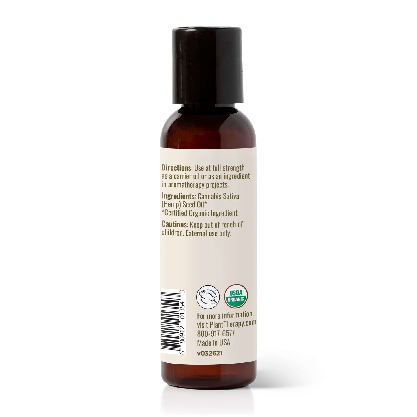 Organic Hemp Seed Carrier Oil