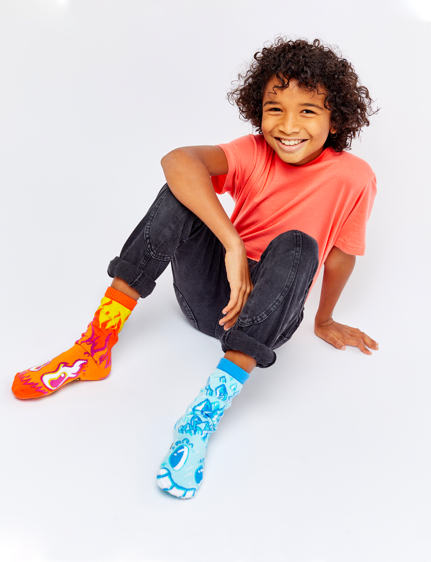 KIDS BURNIE & ICEY NO SLIP SOCKS