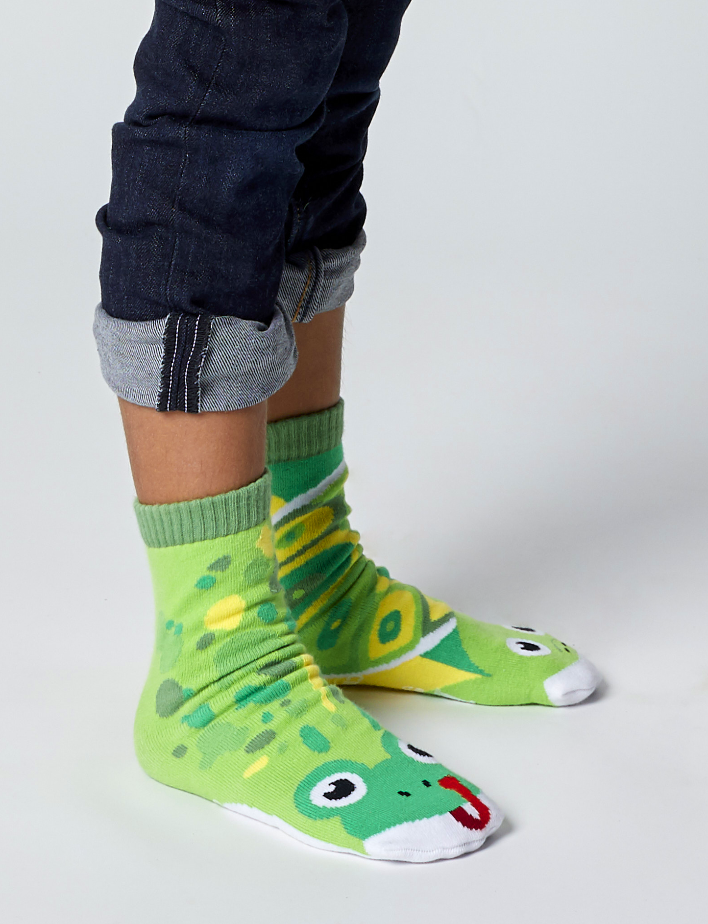 KIDS FROG & TURTLE NO SLIP SOCKS