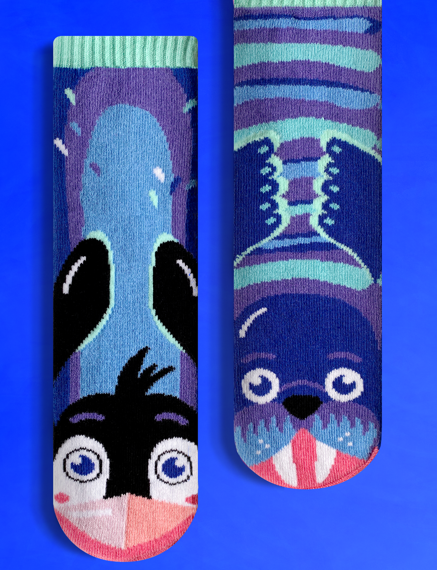 (ALMOST GONE!) KIDS PENGUIN & WALRUS NO SLIP SOCKS