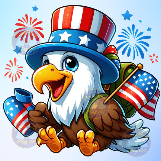 Patriotic Eagle