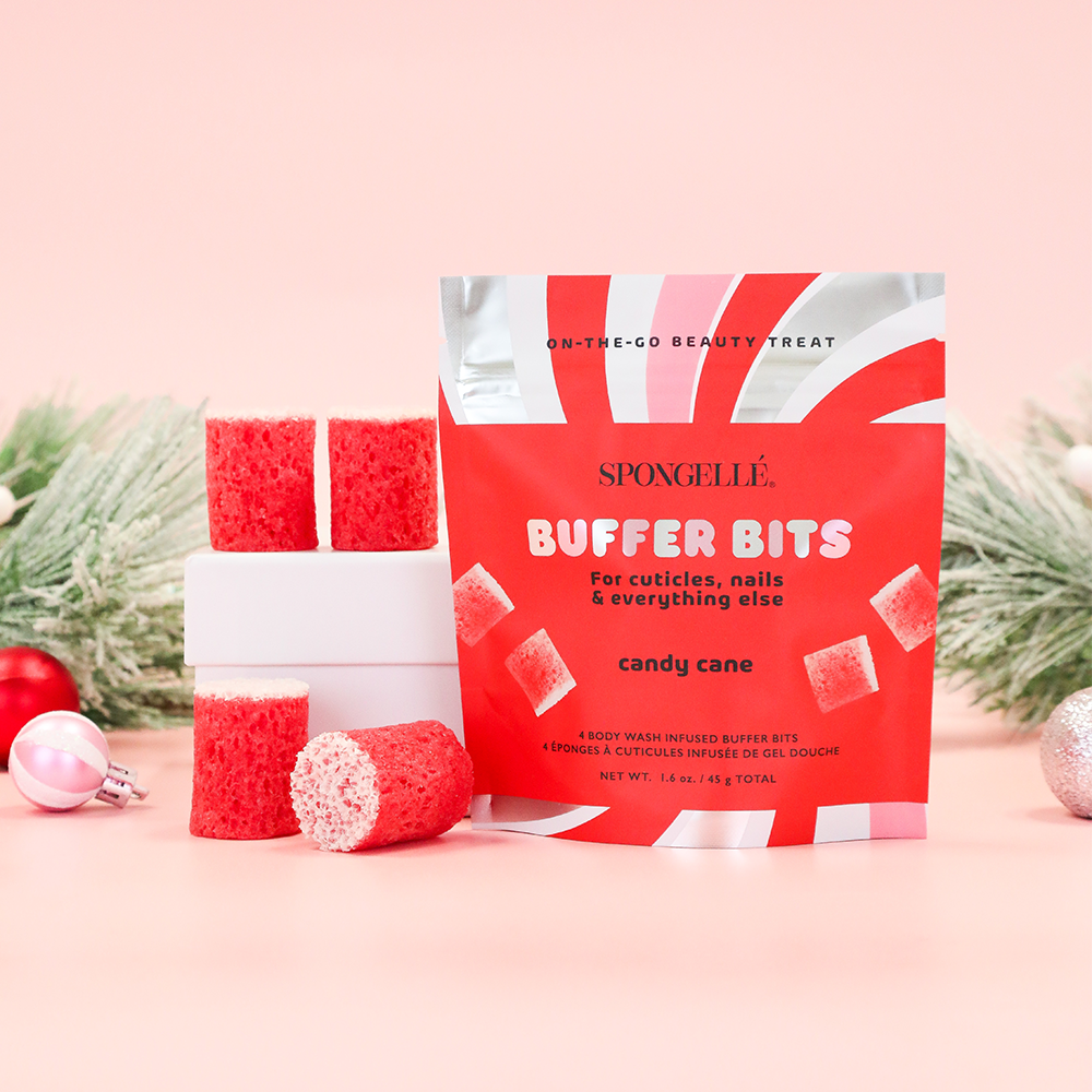 Candy Cane | Holiday PediPOP! Buffer Bits