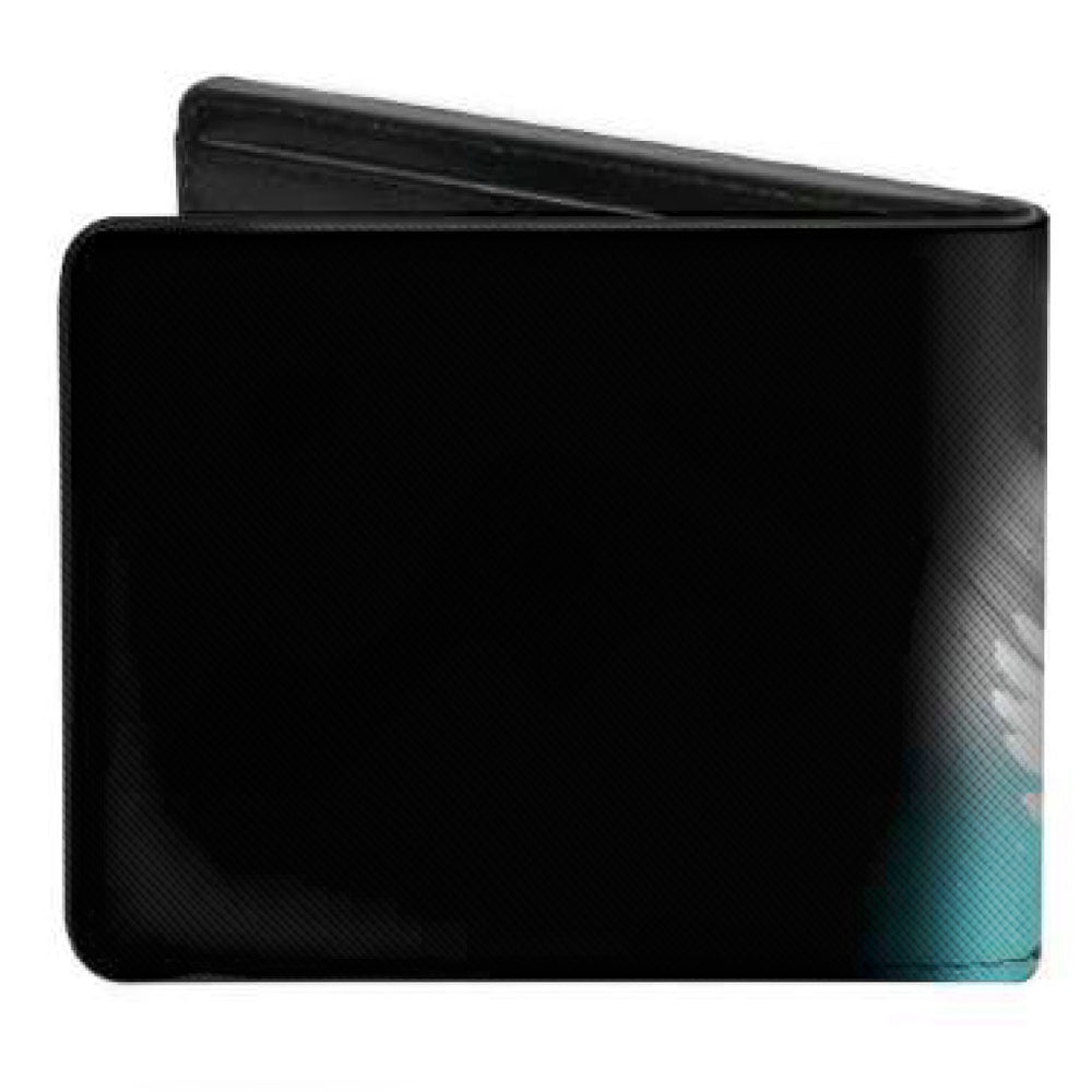 Bi-Fold Wallet - HOLLYWOOD UNDEAD New Empire Vol 1 Dove Black White Grays Teal