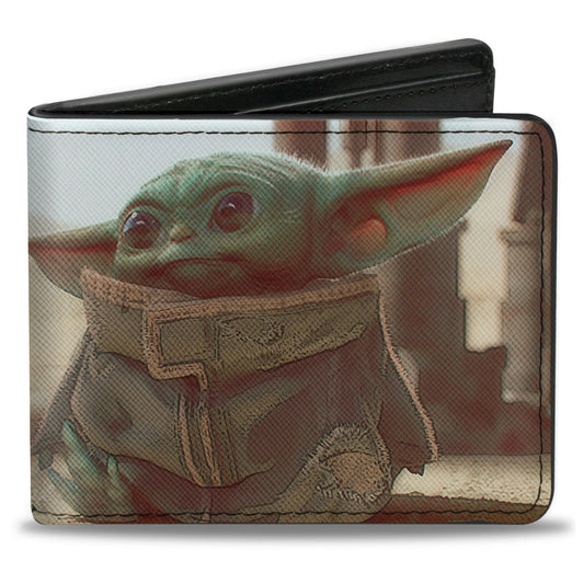 Bi-Fold Wallet - Star Wars THE CHILD Full Body Pose Vivid