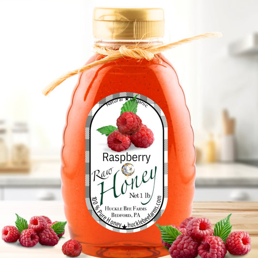 Raspberry Infused Honey