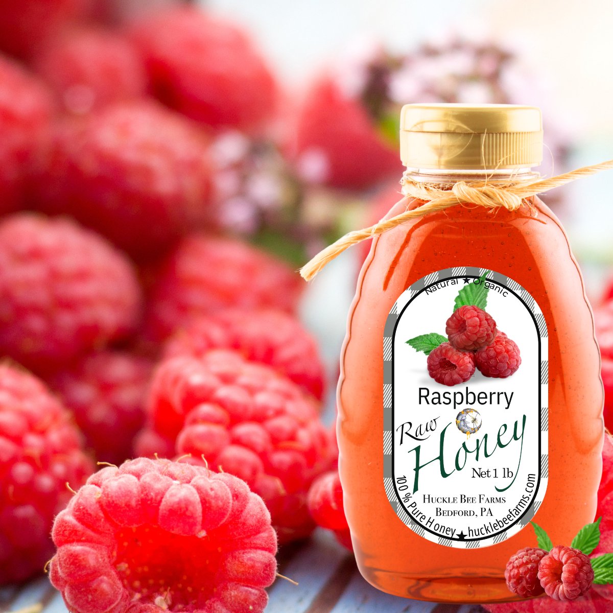 Raspberry Infused Honey