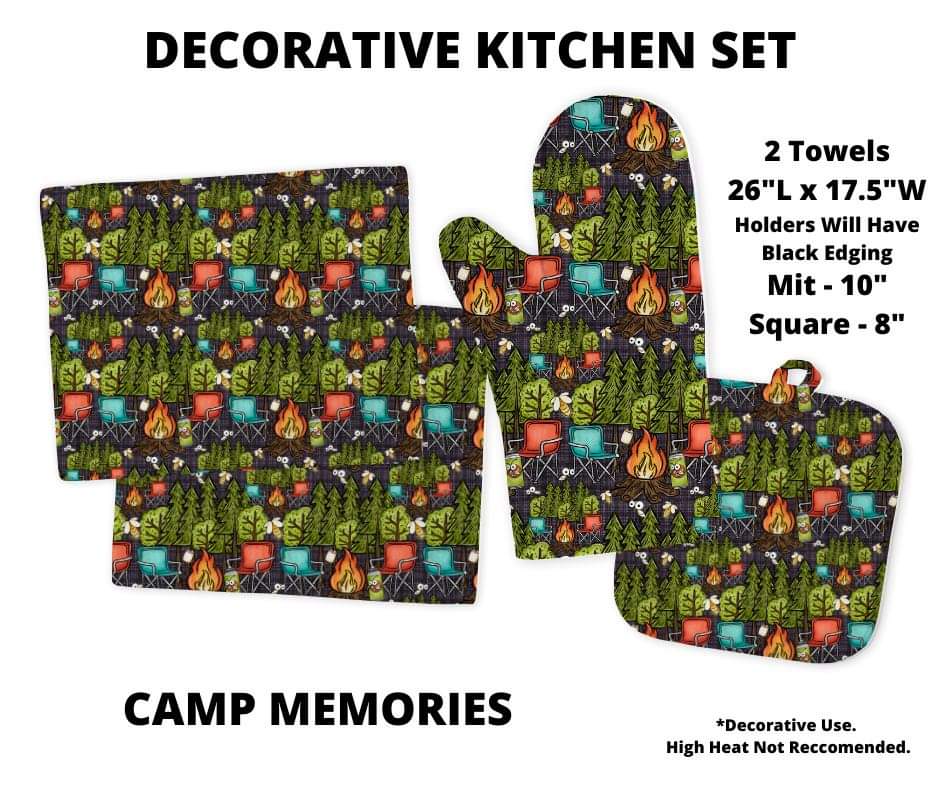 Camp Memories Decorative Kitchen Set