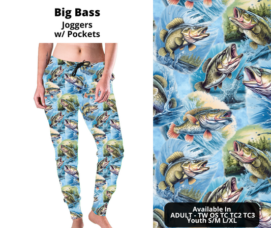 Preorder! Closes 11/27. ETA Feb. Big Bass Joggers