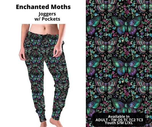 Preorder! Closes 10/24. ETA Dec. Enchanted Moths Joggers