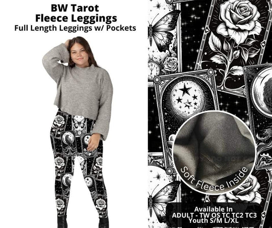 Preorder! Closes 10/17. ETA Dec. BW Tarot Fleece Leggings