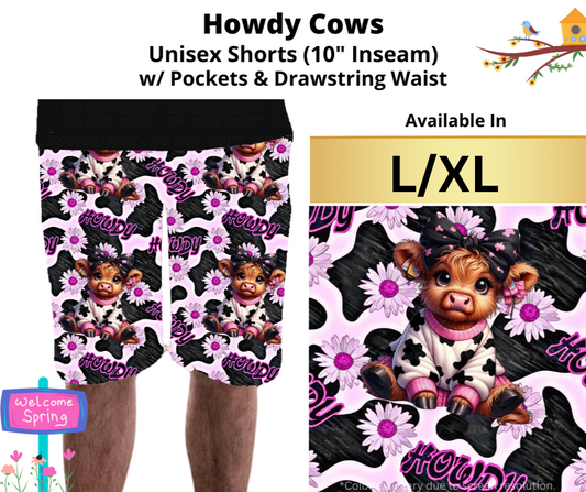 Howdy Cows Unisex Shorts