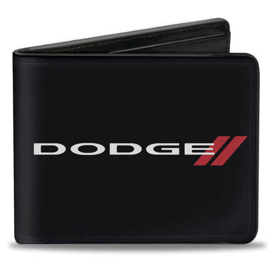 Bi-Fold Wallet - DODGE Red Rhombus Black White Red