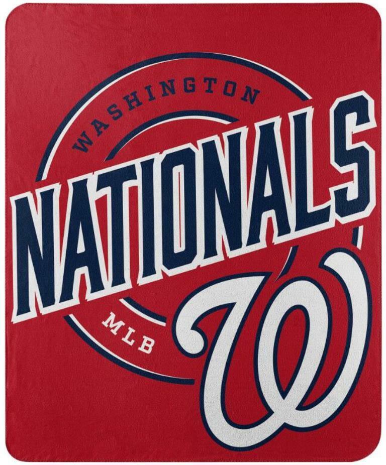 Washington Nationals Campaign Fleece Blanket