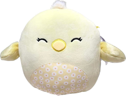 Squishmallows Aimee the Yellow Chick with Floral Belly 8" 2023 Easter Collection Stuffed Plush