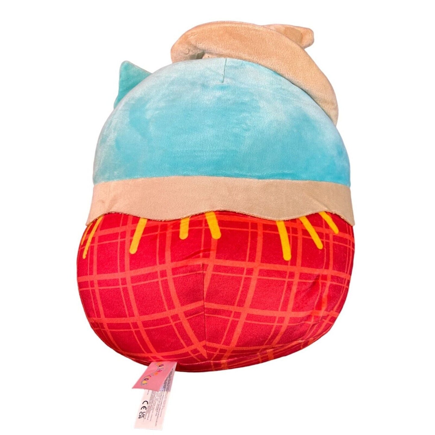 Squishmallows Winston the Owl in Scarecrow Costume 16" 2023 Halloween Collection Stuffed Plush