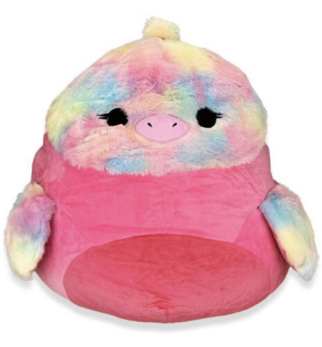 Squishmallows Abilene the Pink Tie-Dye Ostritch 14" Stuffed Plush