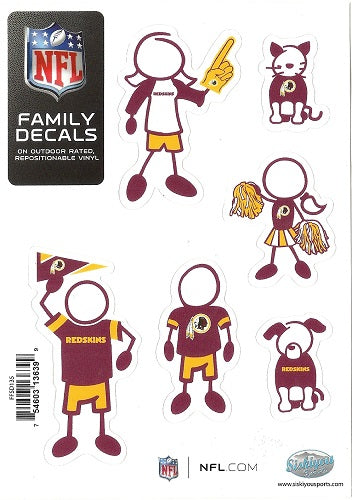 Washington Commanders Family Decal - Small