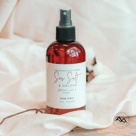 8 oz Room Spray - Sea Salt & Orchid