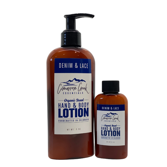 Denim & Lace Organic Hand & Body Lotion