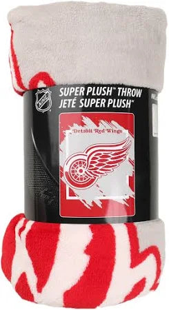 NHL Detroit Red Wings Micro Raschel Throw Blanket