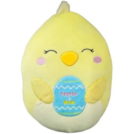 Squishmallows Aimee the Yellow Chick Holding Easter Egg 16" 2023 Easter Collection Stuffed Plush