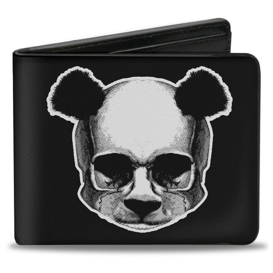 Bi-Fold Wallet - Panda Skulls