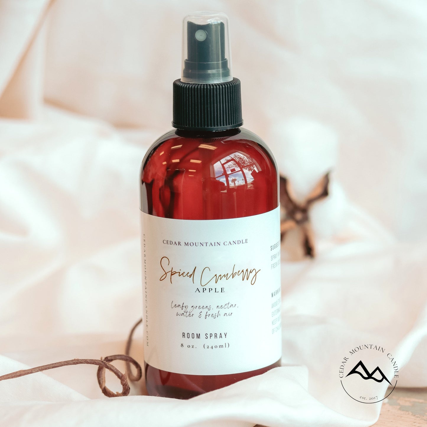 8 oz Room Spray - Spiced Cranberry Apple