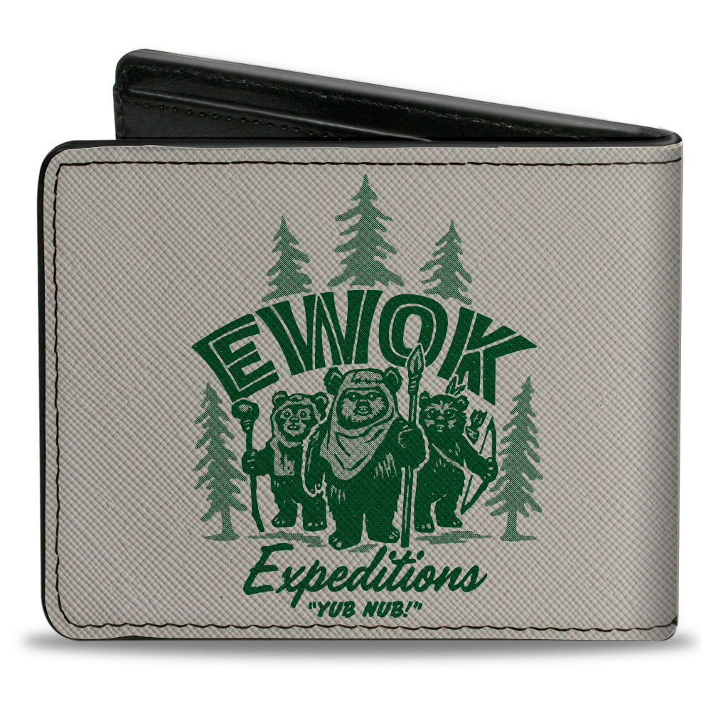 Bi-Fold Wallet - Star Wars EWOK EXPEDITIONS Icon Beige Green