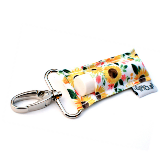 Sunflowers LippyClip® Lip Balm Holder