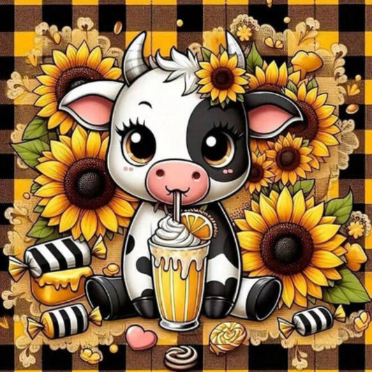 Sweet Sipping Cow