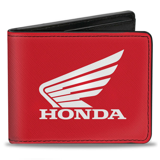 Bi-Fold Wallet - HONDA Motorcycle Red White