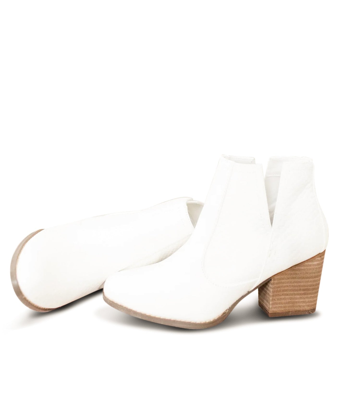 Tarim Booties in White