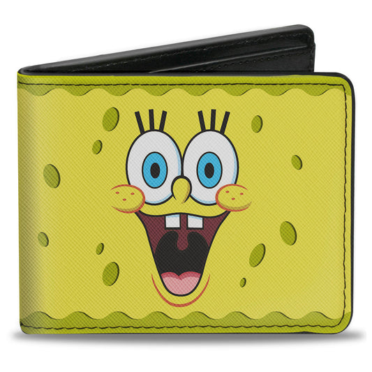 Bi-Fold Wallet - SpongeBob 2-Expressions Yellows