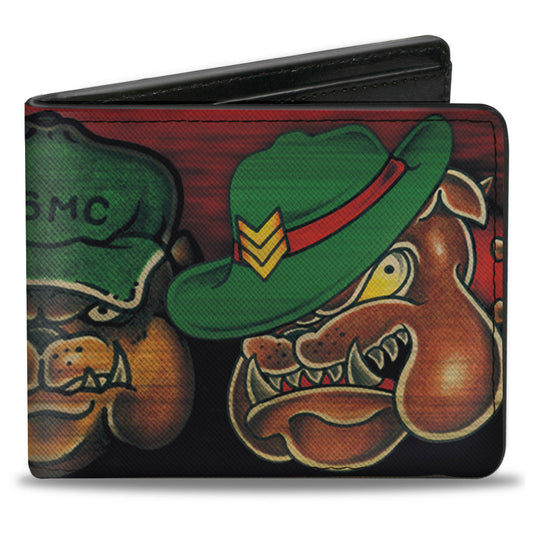 Bi-Fold Wallet - Tattoo Johnny-Bulldog