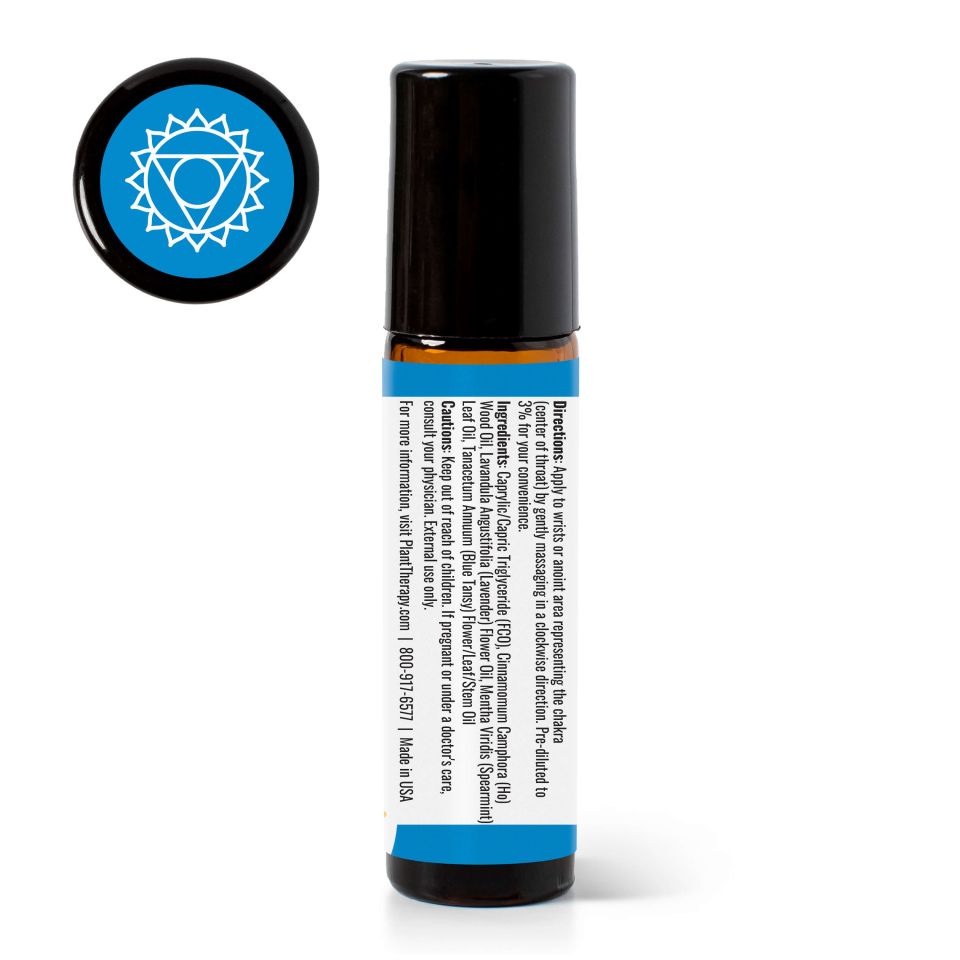 True Expression (Throat Chakra) Essential Oil Pre-Diluted Roll-On