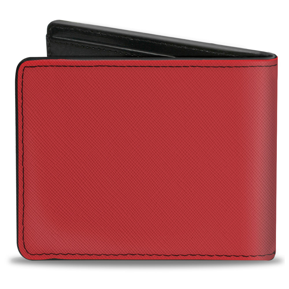 Bi-Fold Wallet - Christmas Red