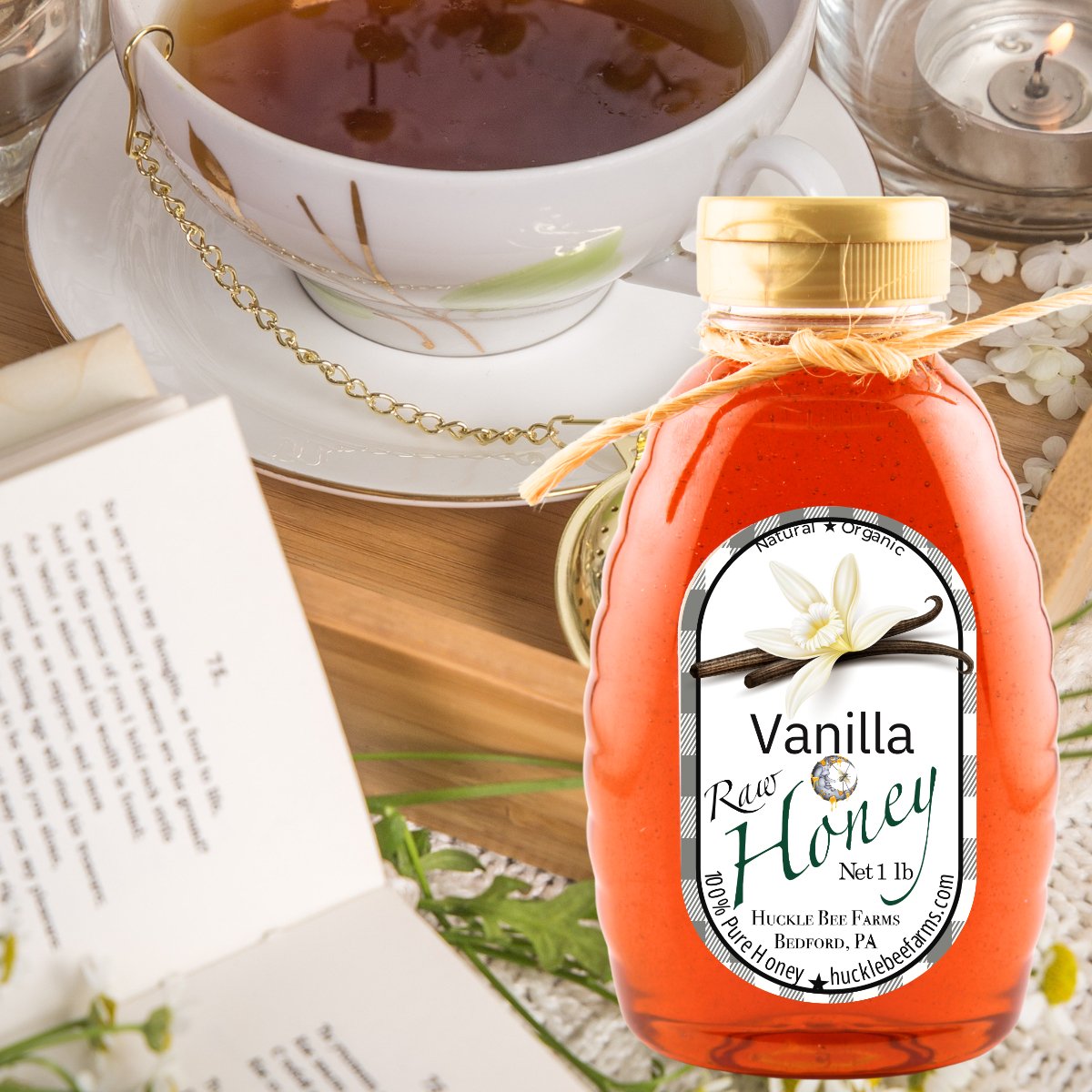 Vanilla Bean Infused Honey