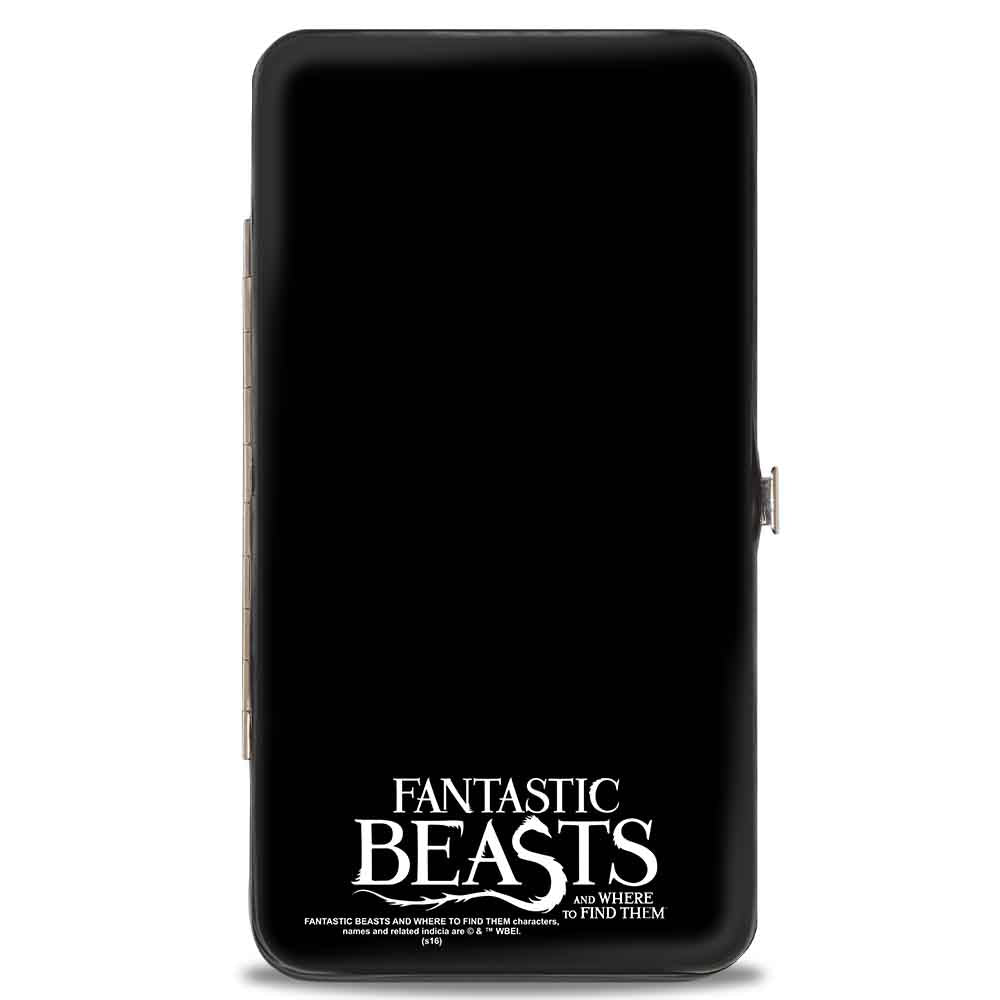 Hinged Wallet - FANTASTIC BEASTS AND WHERE TO FIND THEM MAGICAL EXPOSURE THREAT LEVEL Meter Black White Multi Color